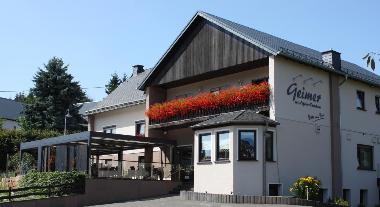 Gasthaus Pension Geimer Plütscheid Eksteriør bilde
