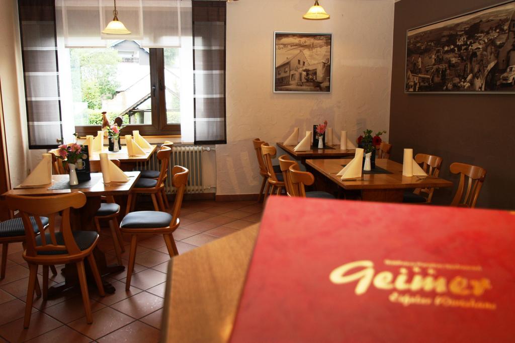 Gasthaus Pension Geimer Plütscheid Eksteriør bilde