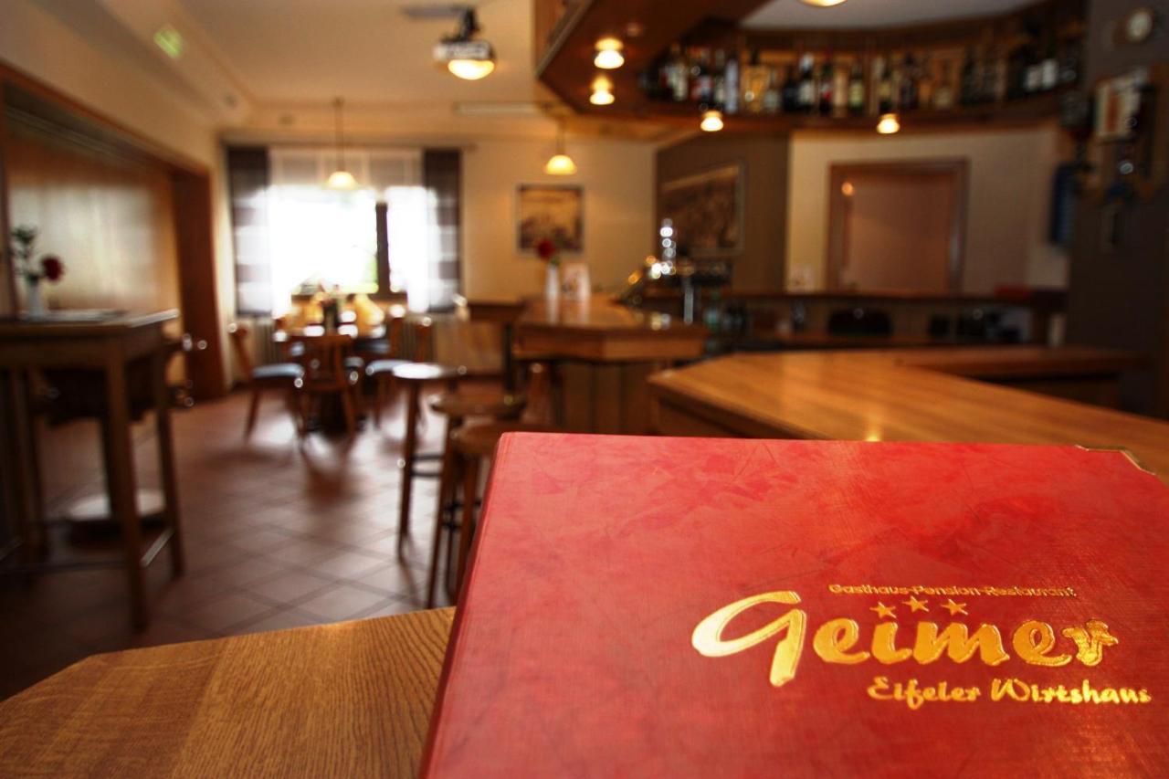 Gasthaus Pension Geimer Plütscheid Eksteriør bilde